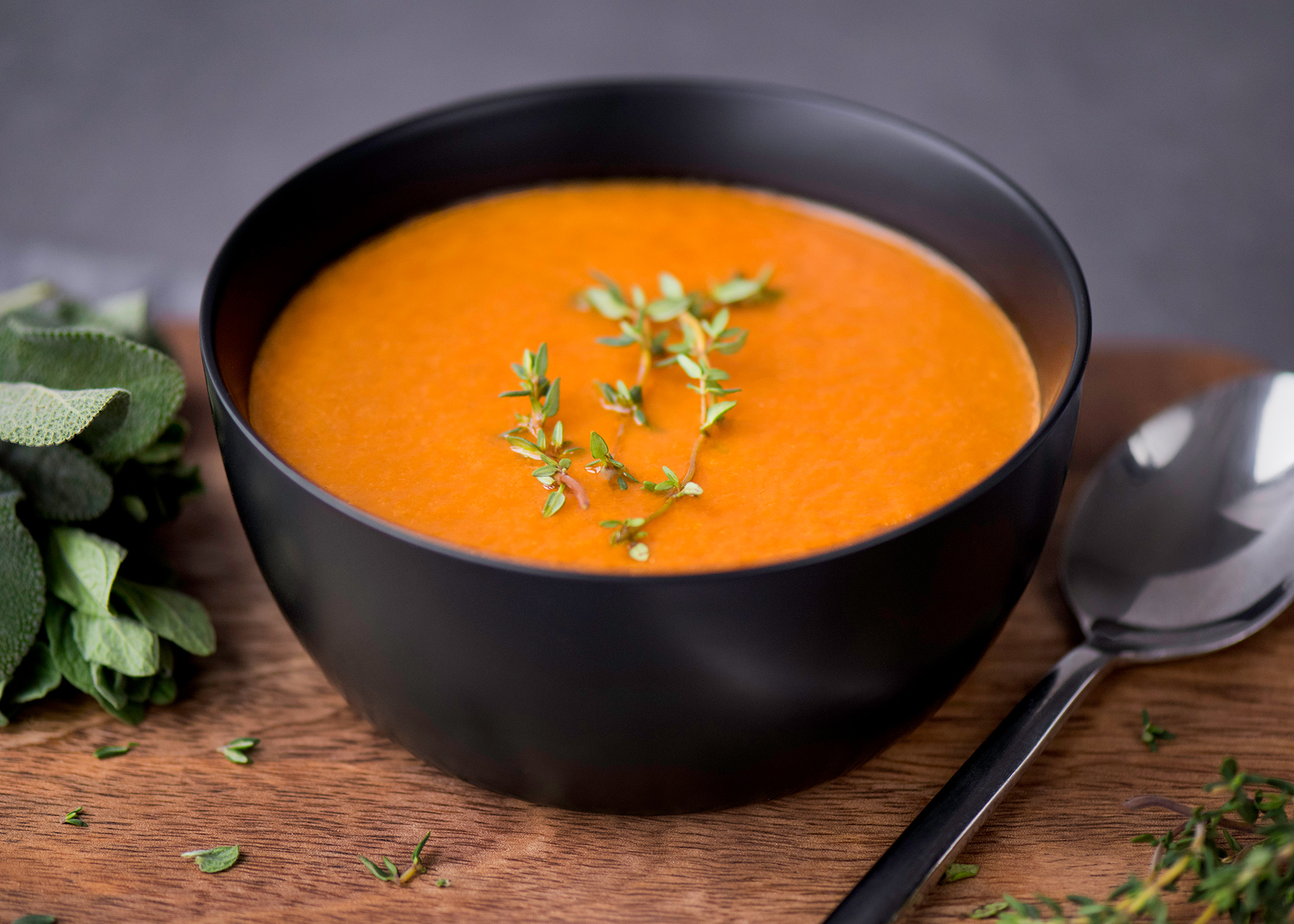 Tomato Soup with Gin