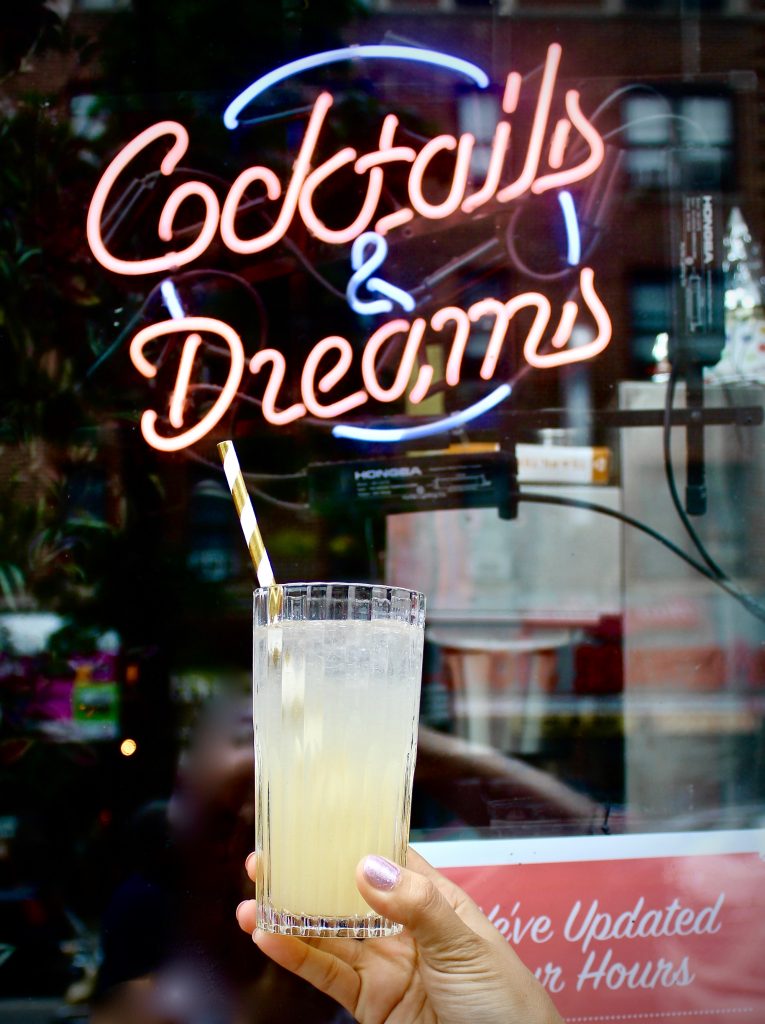 The Spirit Stick Spritz at Butter and Scotch in Crown Heights, Brooklyn.