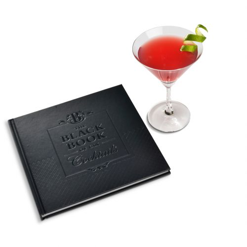 Brockmans Cocktail book in leather