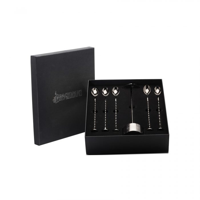 Swizzle Spoon holder with spoons