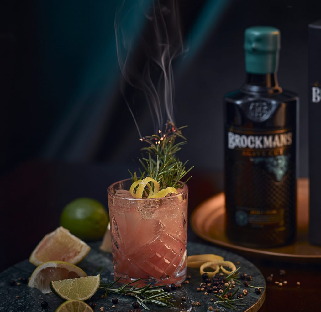 Smoked Rosemary Paloma Brockmans Premium Gin